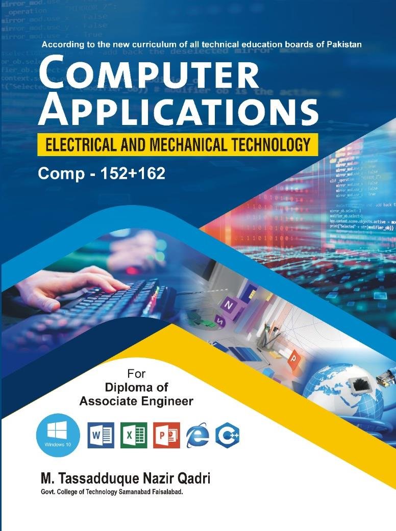 Computer Applications – Electrical & Mechanical Technology